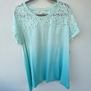 Mint cotton top